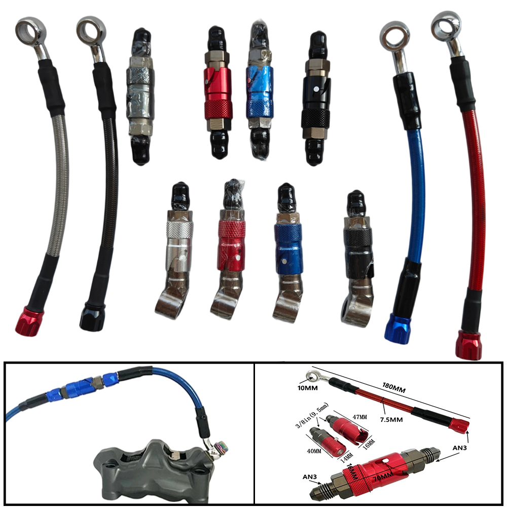 Kit d'adaptation de tuyau de f - Motorcycle Brake Cable avis et prix