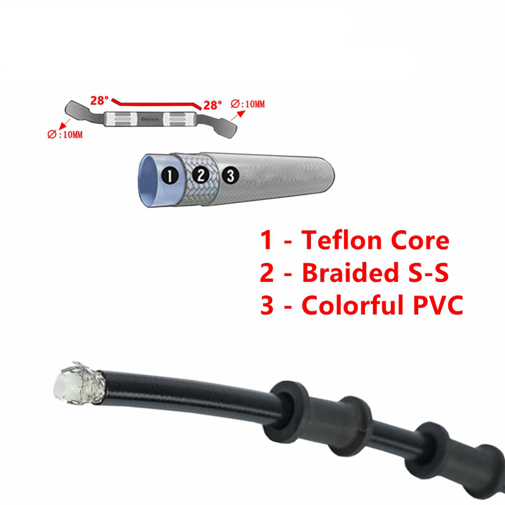 Tuyau de frein hydraulique pou - Motorcycle Brake Cable avis et prix