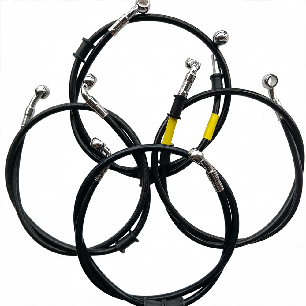 Noir 28 ° -90 °   Tuyau de fre - Motorcycle Brake Cable avis et prix